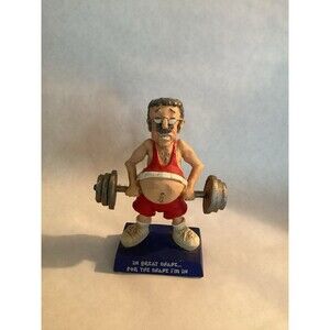 Vintage figurine funny over the hill gift